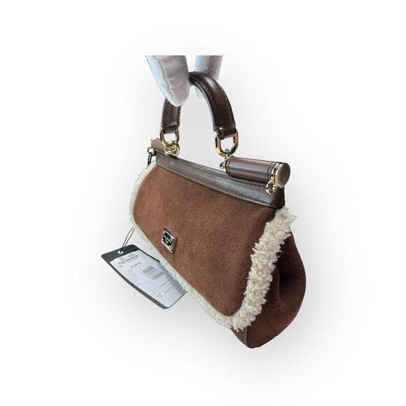 Dolce & Gabbana Mini Shearling Two Way - Picture 3 of 9